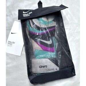 Nike GK Vapor Grip 3 ACC Soccer Goalkeeper Gloves Unisex Size 10 New FB2999-010